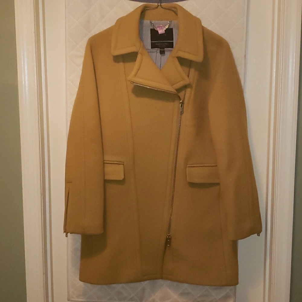 JCrew Stadium Coat w/Moto Styling *Excellent Cond*